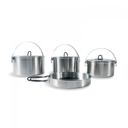 Купить Посуда Tatonka Family Cook Set L 4024 в Киеве по лучшей цене с доставкой в Украине | Магазин NORTHWALL